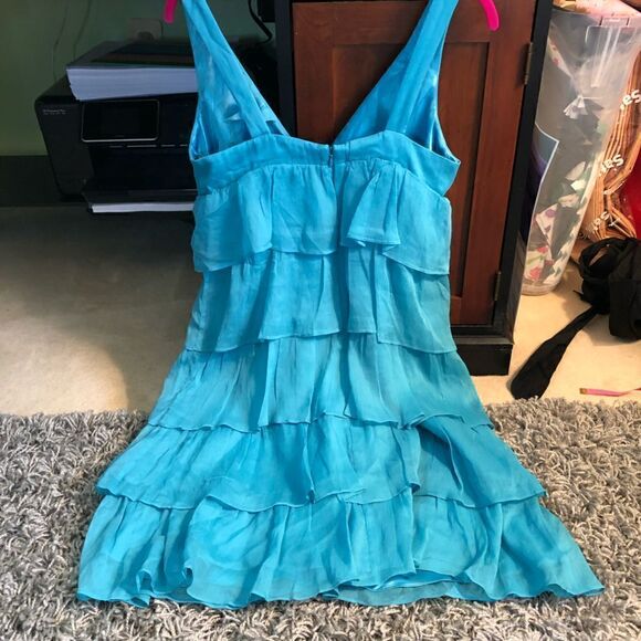 NWT J Crew Zadie Silk Tiered Cocktail Dress - Picture 3 of 9